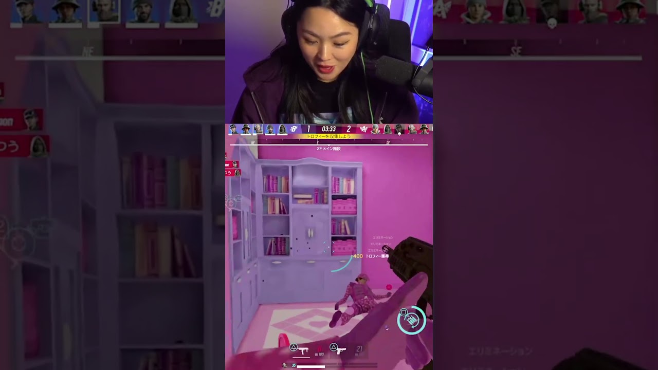 俺たちのクラブハウスが虹モバで凄いことに...!!!!!! #ゲーム実況 #fps #twitch #切り抜き #シージ#虹モバ#シージモバイル#レインボーシックスシージ #モバイルゲーム