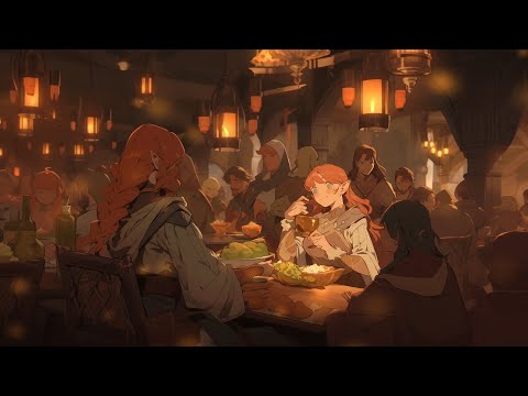 Fantasy Medieval/Tavern Music - Celtic Music, Tavern Ambience, Relaxing Music