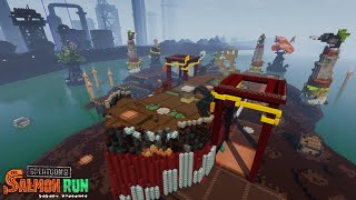 【スプラトゥーン3・サーモンラン】マイクラで難破船ドン・ブラコ作って再現してみた！  build Marooner's bay 【Minecraft】