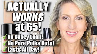 BEST Foundations for Mature Skin & See How I Apply It To Las