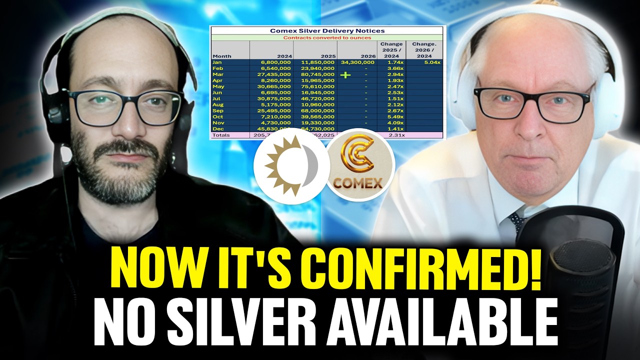The COMEX Silver Crisis BEGUN! If You Own Gold &amp; Silver, Watch Now - Clive Thompson &amp; Rafi Farber