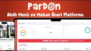 Pardon: Akıllı QR Menü