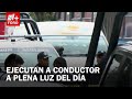 Balacera hoy en la López Portillo, Edomex: Sujetos armados dispararon contra conductor - Paralelo 23