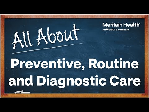 Thumbnail for Preventive, Routine and Diagnostic Care