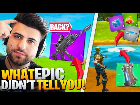 EVERYTHING Epic DIDN'T Tell You About The Patch! (Fortnite Battle Royale Chapter 2)