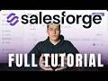 Salesforge full tutorial | How to send cold emails step by step guide