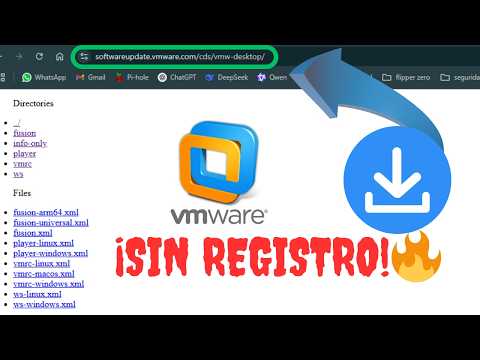 ¡Así Se Descarga VMware GRATIS! Sin Registro, Sin Líos 💻🔥