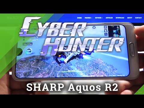 Cyber Hunter on SHARP Aquos R2 - Gaming Quality Test