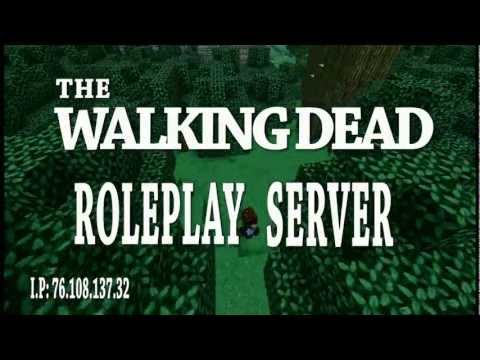TheStormXClan - The Walking Dead- Minecraft Roleplay Server: I.P. In Video!