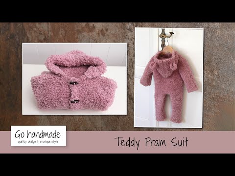 Teddy Pram Suit - Baby