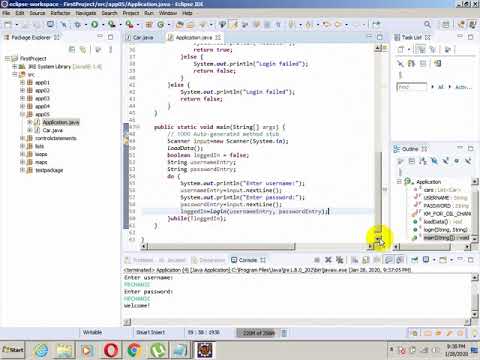 Java Programming 62 Login Part2