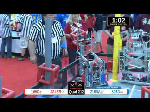 2015 VRC Engr Q212 - 169C 2845B vs 2105A 6053 - 58 to 65 - VEX Worlds 2015 - Engineering Division