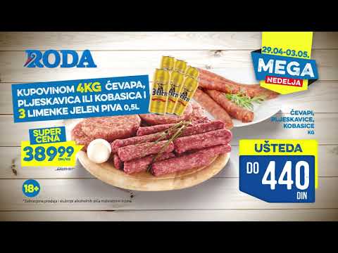 Roda | Mega nedelja 29.04 - 3.05.2019.