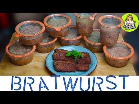 Bratwurst mal anders - zum Einkochen auf Vorrat