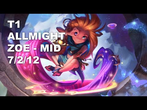 T1 Allmight Mid Zoe vs Nocturne - KR Master Patch 10.8
