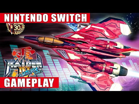 Raiden IV x Mikado Remix Nintendo Switch Gameplay
