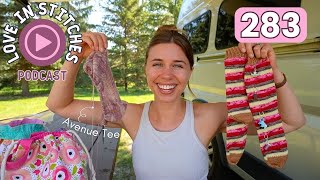 casting on the Avenue Tee and Sock Week wrap up // Love in Stitches Episode 283