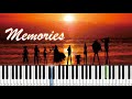 One Piece Ending 1 | Maki Otsuki  - Memories (EASY Piano Tutorial)