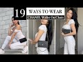 HOW TO STYLE Chanel Wallet on Chain straps to fit your height | 19 Ways to Wear Chanel WOC