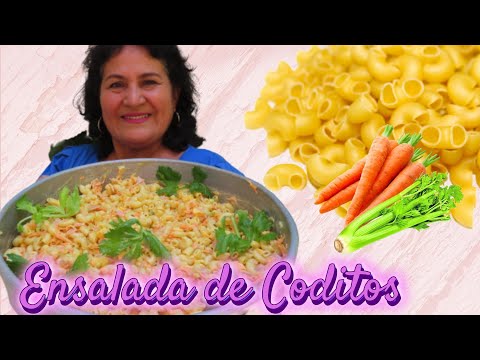 Ensalada de Coditos PARA FIESTA ¡Rinde 50 personas!