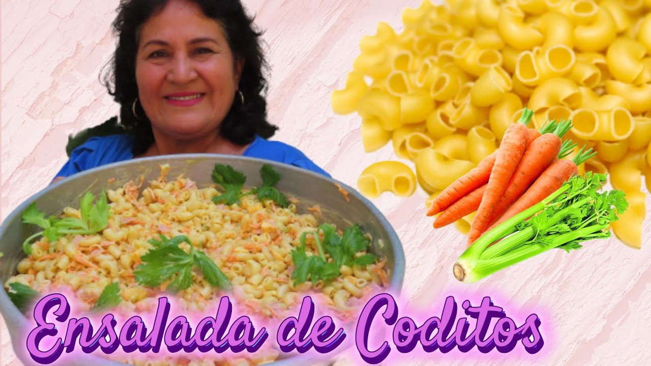 Ensalada de Coditos PARA FIESTA ¡Rinde 50 personas!