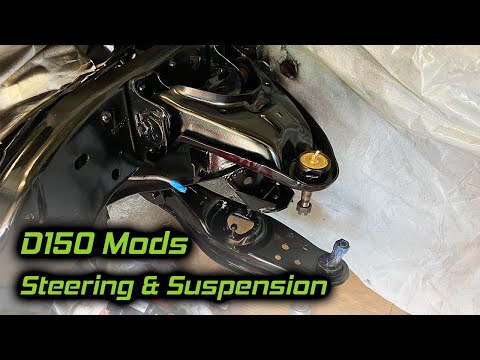 Dodge D150 Mods Steering & Suspension Ep 1