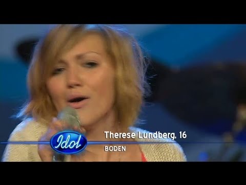 Slutaudition solosång: Therese Lunberg - Idol Sverige (TV4)