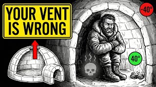 The Physics of Igloos: How a Hole in the Roof Keeps You Warm
