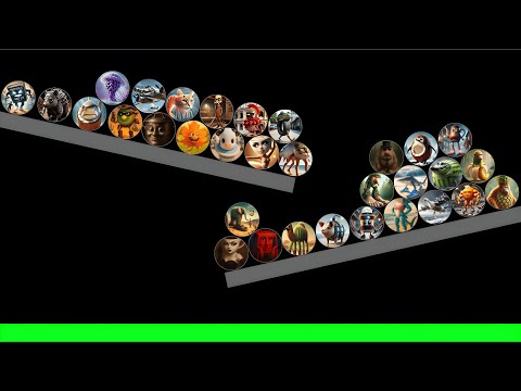 ALL Top 32 Italian Brainrot Marble Race – Who Will Win ?