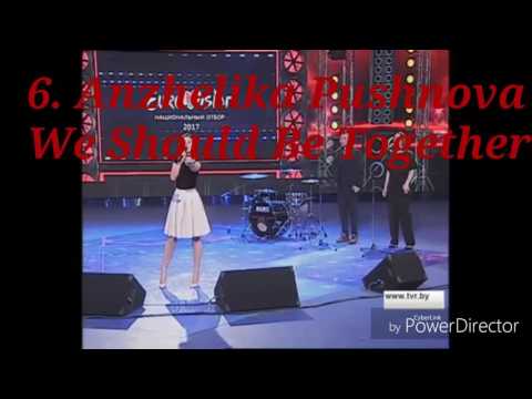 Eurovision Belarus 2017 - Eurofest - My Top 13