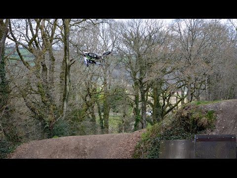 Jamie Squibb and Chris Birch FMX Session in the woods