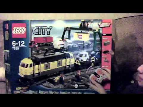Lego city cargo train review 7939