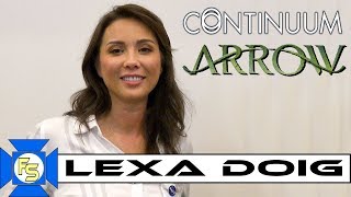 LEXA DOIG (Continuum, Arrow) on Sci Fi & Mints! - Interview video