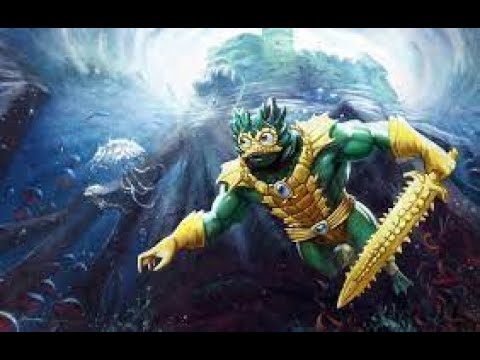 Building Eternia 10: Mermans Meer! und  ein Brueckenpfeiler....der Aufbau