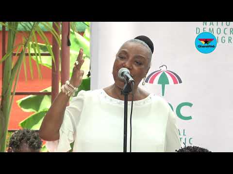 It was an incredible night - Betty Mould on NDC manifesto launch