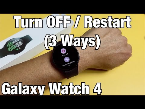 Galaxy Watch 4: How to Turn OFF / Restart (3 Ways)