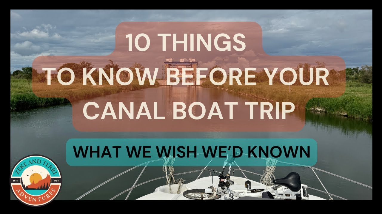 10 Things We Wish We'd Known Before Renting a Canal Boat in France