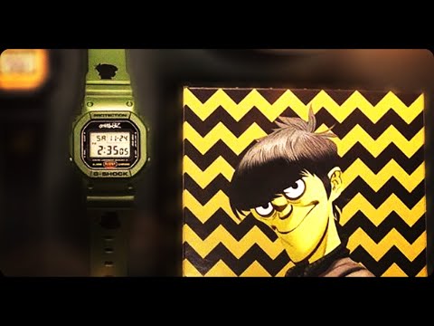 Casio G-Shock x Gorillaz Collaboration Classic Square Watch | DW5600GRLZM-3