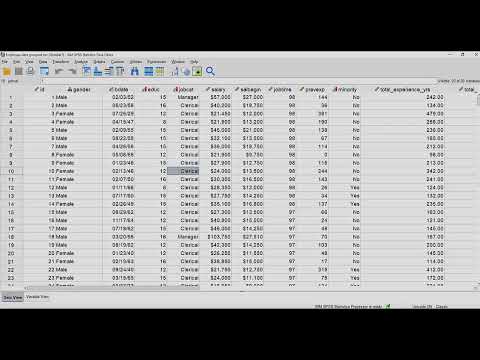 Working with the SPSS Custom Tables module