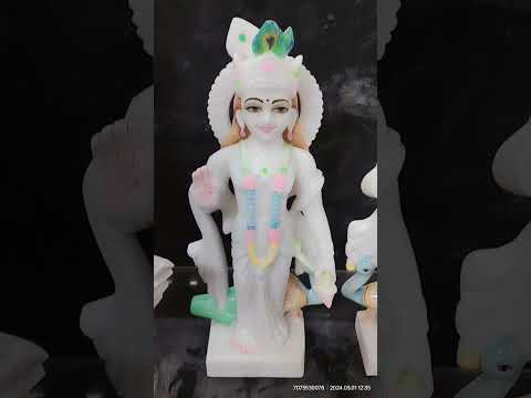Marble Radha Krishna statue