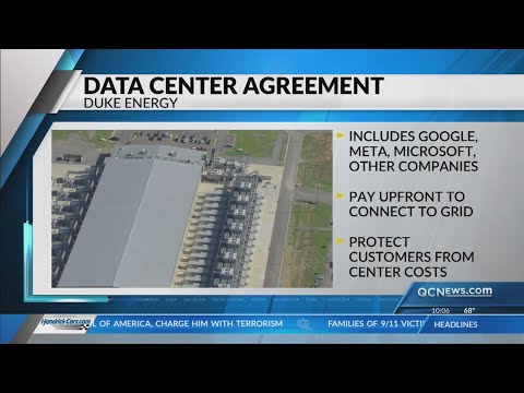 Duke Energy agrees to protect customers from data center costs