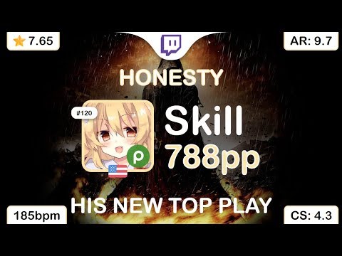 [7.66⭐] Skill | GYZE - HONESTY [RIGHTEOUSNESS OF MORALITY] 99.83% {#2 788pp FC} - osu!