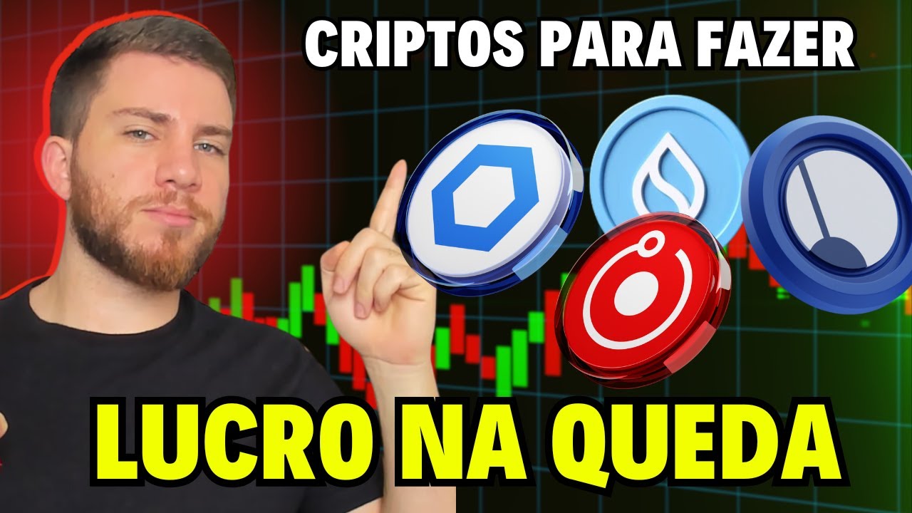 MERCADO EM QUEDA: TOP 7 CRIPTOS PARA COMPRAR NA QUEDA DO BITCOIN E FAZER ATÉ 1000% EM 2025