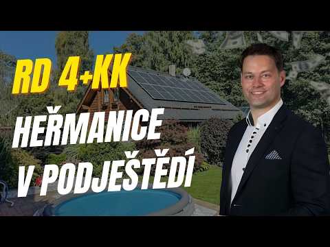 Video RD 4+kk, 121 m2, zahrada 2482 m2 – Heřmanice v Podještědí, Lužické hory