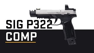 Video: Sig Sauer P322 Comp 22LR 4 tum 25rd RomeoZero Elite