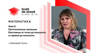 Ортогональные проекции. Расстояние от точки до плоскости, от прямой до плоскасти