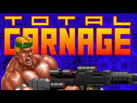 Total Carnage (Arcade) Playthrough longplay video game