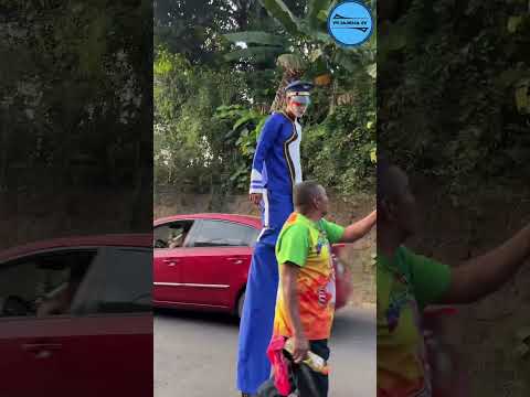 Desfile de correo en Guacotecti Cabañas El Salvador 