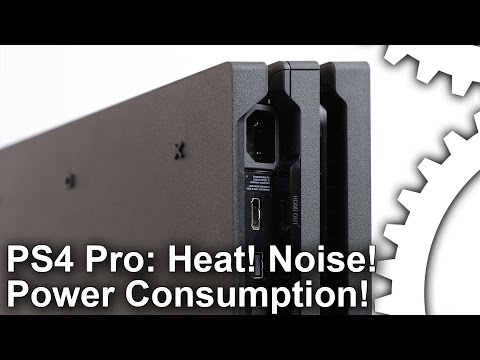 PS4 Pro: Power Consumption, Heat & Noise Tested!