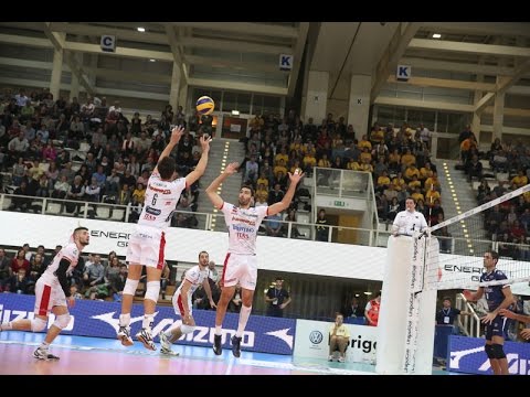 Highlights di ENERGY T.I. Diatec Trentino-Revivre Milano 3-0